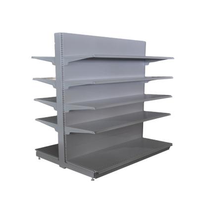 China Single Sided Newsstand Supermarket Retail Shelf Display Rack Retail Store Rack Supermarket Shelf Gondola for sale