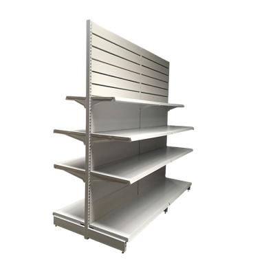 China Single Sided Supermarket Shelf Display Rack Double Sided Supermarket Shelf Store Shelves for sale