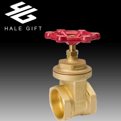 China General 1/2 - 4 Inch Stem Brass Gate Globe Valve With Aluminum Handwheel for sale