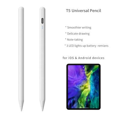 China Ball Pen+stylus Pencil Palm Rejection Stylus Pen Universal For Apple Ipad Magnetically Attachable for sale