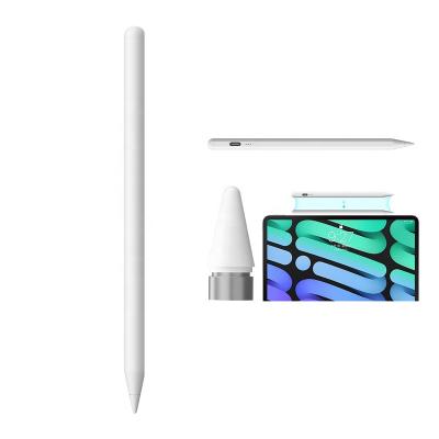 China Ball Pen+stylus Pencil Palm Rejection Stylus Pen Universal For Apple Ipad Attachable Magnetic Universal Stylus Pen for sale