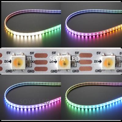 China Copper R, G, B, W sk6812 4 Channel In 5050 LED Smart Pixel Digital Strip RGB for sale