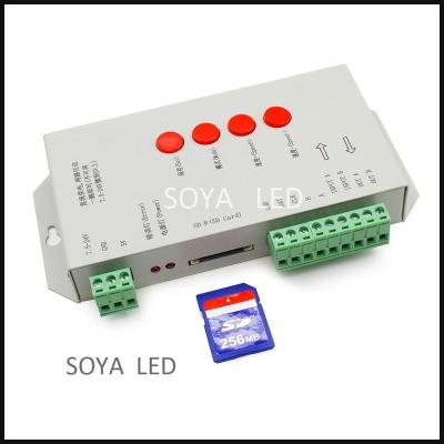 China iron t1000s sd board led pixel controller for ws2812b ws2801 apa102 ws2811 ucs1903 for sale