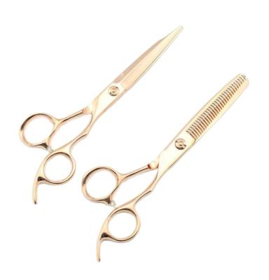 China Thinning Scissors Rose Gold 6.0