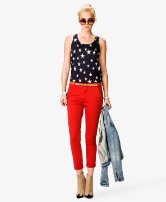 China Tomato Girls Fashion Skinny Cigarette Style Trouser for Spring , Autumn for sale