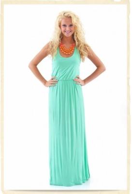 China Customized Mint Pastel Maxi Bridesmaid Dresses For Juniors , Tall Woman for sale