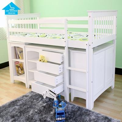 China 2022 Hot Selling Modern Kids Bedroom Furniture Children Multifunctional Bunk Bed With Steps for sale