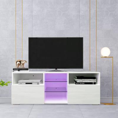 China Multifunctional Mount Adjustable Table TV Cabinet Unit TV Unit (Other) Stand Built In Speakers for sale