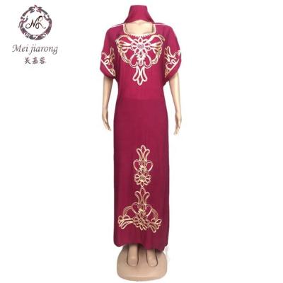 China Fashion New Arrivals National Islam Women's Summer Middle East Long Dress Muslim Dress D6688 for sale