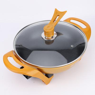 China Household Electric Cooker Multifunctional Hot Pot Nonstick Food Cooking Soup Heater Pot for sale