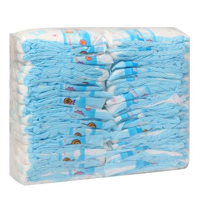 China China Cheap Reject Babies B Printed Disposable Baby Stock Diapers In Bales With Low Price for sale