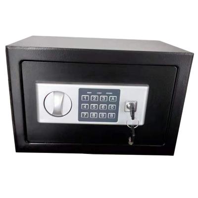 China Hot Electronic Factory Supply Lock Deposit Hotel Digital Safe Box Cabinet Mini Iron Safe Box for sale