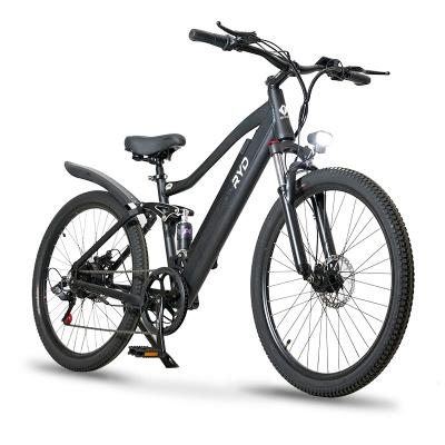 China 48V 350W Aluminum Alloy 10.4AH Lithium Battery 26 Inch Electric Mountain Bike Fat Tire MTB Electric Bike for sale