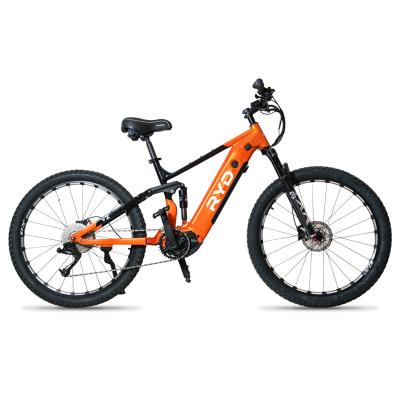 China Aluminum Alloy 27.5inch 250W 48V 10.4AH Lithium Battery Mid Bafang Electric Bicycle Motor Bike for sale