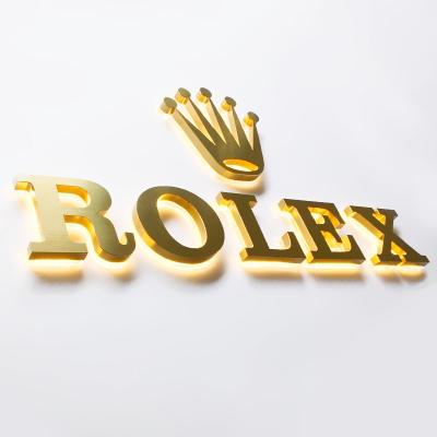 China eco-friendly custom 3d led backlit letter lights 4ft led aluminum backlit metal letter sign light for sale