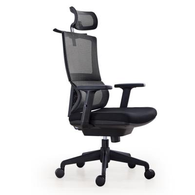 China Massage Ergonomic Use Of High-back Revolving High-Back Boss Chairs Comfortable Waist Support Computer Chair Office for sale