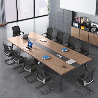 China Extendable Company Rectangular Executive Luxury Conference Room Office 16 People Meeting Table for sale