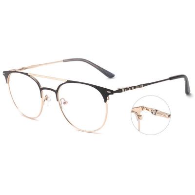 China Eyeywear Fashion Wenzhou Manufacture Stock Metal Handmade Classic Round Italian Optical Frames Wholesale 2019 Design for sale