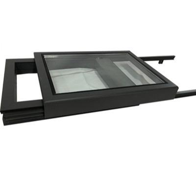 China Folding Aluminum Screen Translation Skylight Window Roof Translation Skylight Window for sale