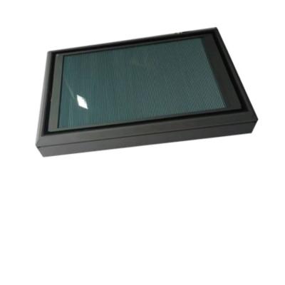 China Folding Skylight Aluminum Intelligent Glass Screen Balcony Smart Roof Skylight for sale