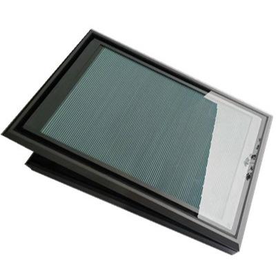 China Hot Selling Single Screen Design Heat Insulation Top Suspension Folding Standard Skylight for sale