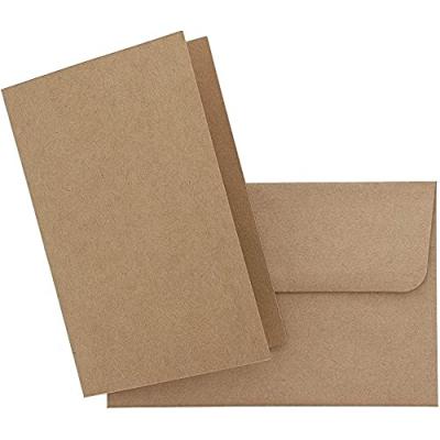 China Custom Shipping Kraft Paper Cardboard Paper Mailing Rigid Envelope With Cheap Price for sale