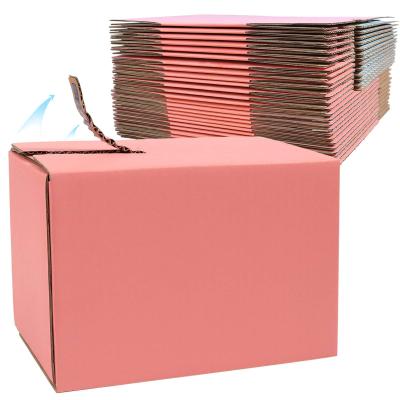 China Recyclable Wholesale Custom Printed Unique Corrugated Custom Shipping Boxes Logo Cardboard Mailer Box for sale