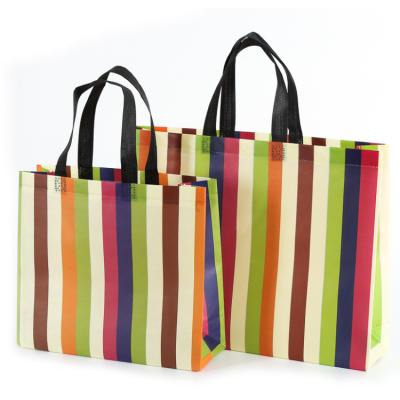 China Good Quality Handled Shoping Bag Hot Selling Custom Printing Recycled Non Woven Shopping Bag for sale