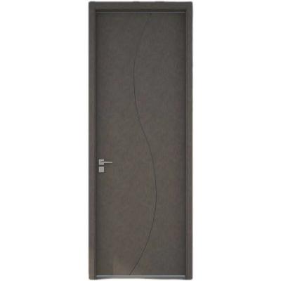 China FHP-543 Modern Design Soundproof Bedroom Sound Insulation Interior Door Solid Wood Door, Light And Luxurious for sale