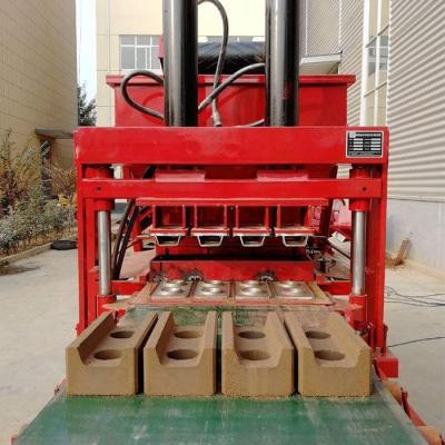 China Easy To Operate WT4-10 Interlocking Soil Clay Brick Block Making Machine for sale