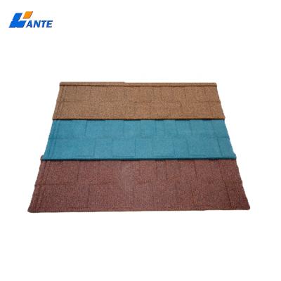 China Modern Antique Stone Coated Metal Roof Tiles Roof Tile Potted Plants for sale