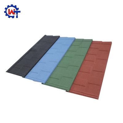 China ROOF Trade Assurance Stone Roof Tile Coated Sheet Roll Forming Machine , Metal Roofing Roll Forming Machine for sale