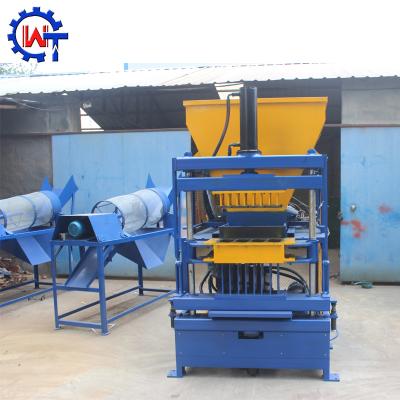 China Building Material Shops WT4-10 Automatic Hydraulic Press Clay Brick Drying Machine in India for sale