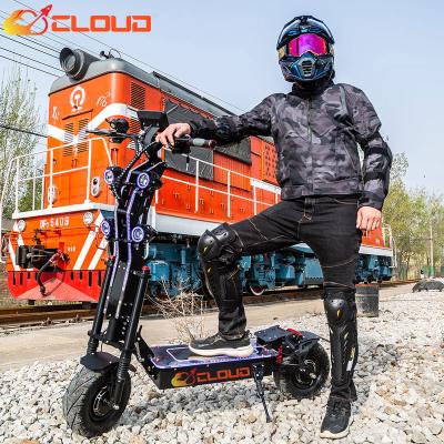 China Cloud A8 Electric Scooter Unisex High Speed ​​Electric Scooter 100KM/H 72V 8000W Powerful Electric Scooter With Seat Fold E-scooter for sale