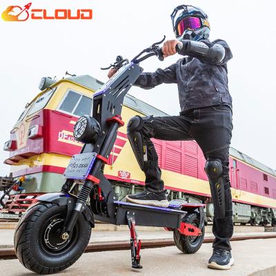 China CLOUD A11 72v 8000w Unisex Motor Fast Speed ​​120km/h Double Long Range 100km 2 Wheel Electric Scooter With Suspension for sale