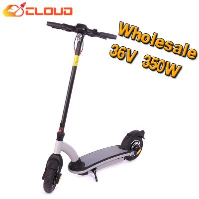 China CLOUD e-scooter 36v 350w unisex electric scooter china foldable scooters 10inch electric scooter for adults for sale