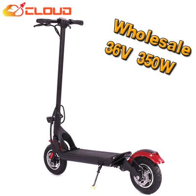 China CLOUD 25km/h Unisex Electric Scooter With App 36v350w Motor Brushless Electric Scooter Wholesale 10inch Electric Scooter For Adult for sale