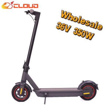 China Wholesale Cheap CLOUD 350W Electric Scooter Adult Electric Scooter 10inch Unisex Brushless Scooter for sale