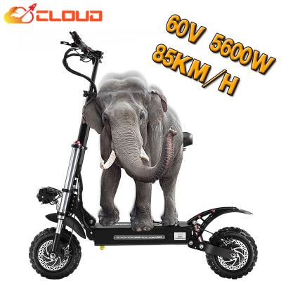 China 6000W Dual Motor Scooter CLOUD 85KM/H Adult Foldable Two Wheel E-scooter Unisex Fast Electric Scooter Electric Scooter for sale