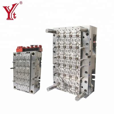 China 24 Cavities Yudo Hot Runner Plastic Injection Cap Molds for sale