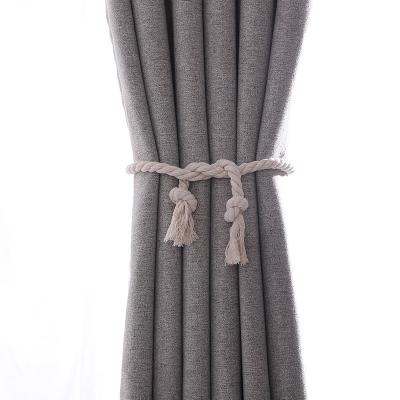 China 20pcs Traditional Hand Knitting Curtain Cotton Tieback Tieback Tassel Rope Drapes for sale