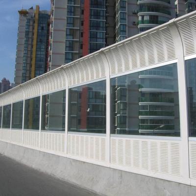 China Modern Residential Sound Barrier Panels / Wall Noise Barrier / Soundproof Screen PMMA Sound Barrier for sale