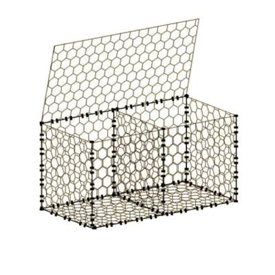 China Gabions Gabion Box Bank Green Building Retaining Wall for sale