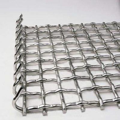 China 304 316 Stainless Steel Crimped Screen Mesh Square for sale