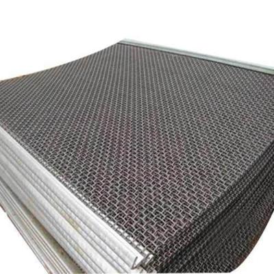 China Dutch Weave Crimped Wire Mesh Vibrating Screen Stainless Steel Quarry Screen Mesh for sale