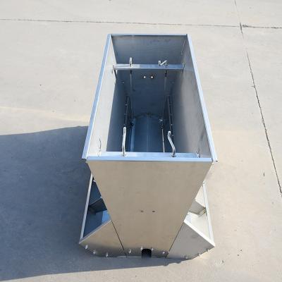 China Farms Customize Double Sided Metal Hog Feeder Equipment Bowl for sale