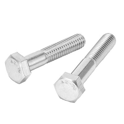 China DIN933 Stainless Steel Hex Bolt And Nut Hex Steel Screw Bolts And Nuts for sale