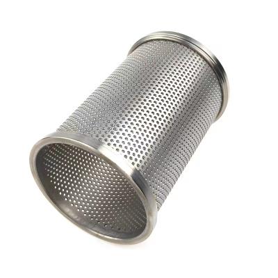 China Height construction custimized polished stainless steel perforated tube for sale