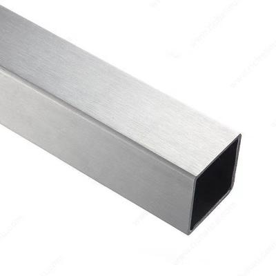 China Construction 301 stainless steel 304 316 seamless square tube for sale