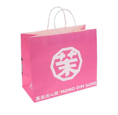 China Exklusive Papiertasche Ihr eigenes Logo Handwerk Custom Print Papier Einkaufstaschen zu verkaufen